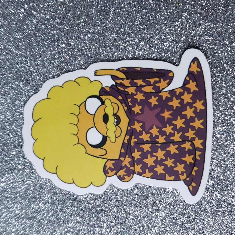 ADVENTURE TIME waterproof sticker Jake the Dog